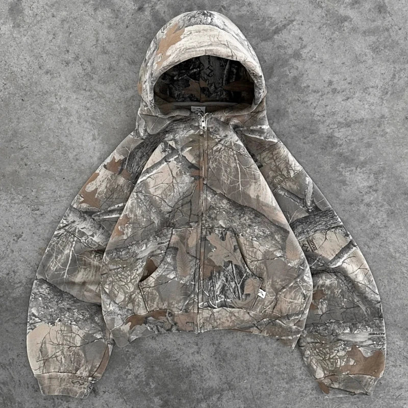 Y2K Camo Hoodie