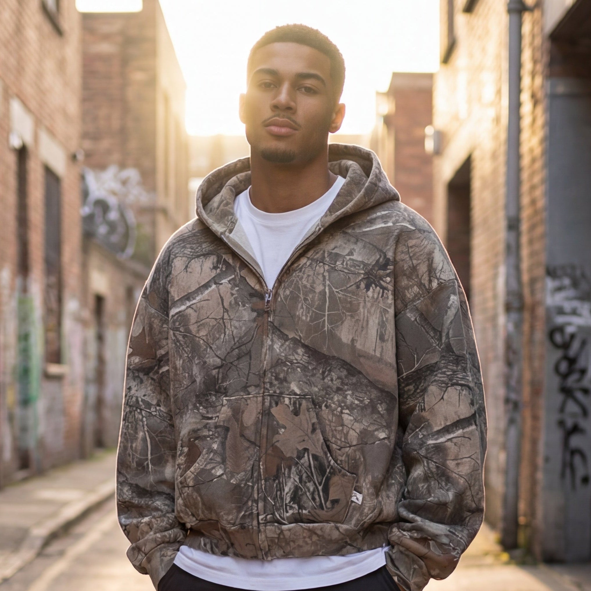 Y2K Camo Hoodie